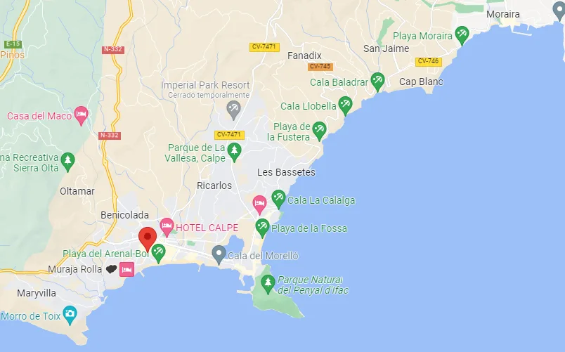 Gestión de alquiler vacacional Calpe